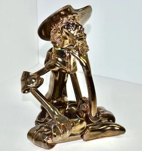 Estatuilla de cerámica Don Quijote por Roberto Nischli estatua escultura espaguetis - Imagen 1 de 8