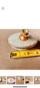 Vintage LENOX Trinket/Birthstone MARCH - Picture 1 of 5