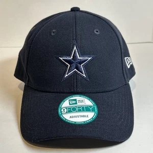 Dallas Cowboys Hat Cap New Era 9forty Adjustable Blue NFL Football Strap Back - Picture 1 of 17