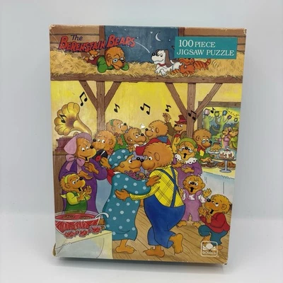 Rompecabezas Oso Berenstain 1993 Completo 100 Piezas 4605A-62 De Colección Foto 1 de 4