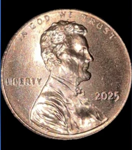 2025 Lincoln Shield Penny MC 67 RD GEM 1c Münze One Cent Stempelglanz  - Bild 1 von 2