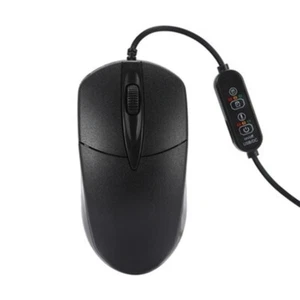 Portable Mouse Optical USB Heating Mouse 1600dpi Plug&for Play for Home Of - Picture 1 of 8