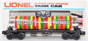 Lionel Trains 6-9278 Lifesavers Tank Car 1978 Boxed C-7+ Chrome REAL NICE O gaug - Picture 1 of 16