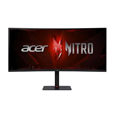 Acer Nitro XV345CURV3bmiphuzx Gaming Monitor 34 Zoll QHD Bildschirm Curved 1 ms - Bild 1 von 4
