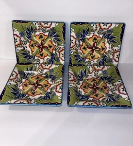Espana Lifestyle Bocca 8" Square Lunch/ Salad Plates NEW - Picture 1 of 6