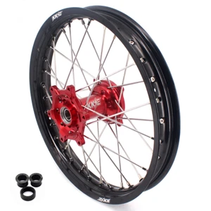 KKE 19" Rear Wheel Rim Fit Honda CRF450L CRF450X CRF450RX CRF250RX CNC Red Hub - Picture 1 of 7
