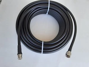 US MADE  LMR-400  50 FT  N male to N  Female  COAX CABLE  Antenna - Picture 1 of 2