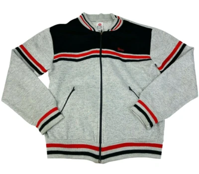 Chaqueta deportiva vintage Target con cremallera años 70 gris para hombre pequeña Foto 1 de 4
