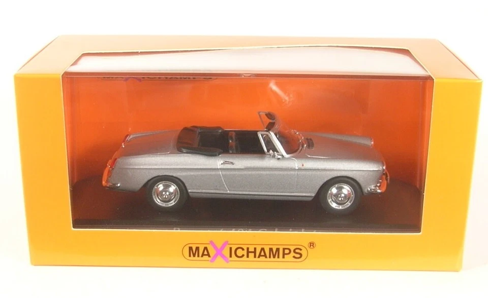 Peugeot 404 Cabriolet (Argento) 1962 1:43 MAXICHAMPS - Immagine 1 di 1