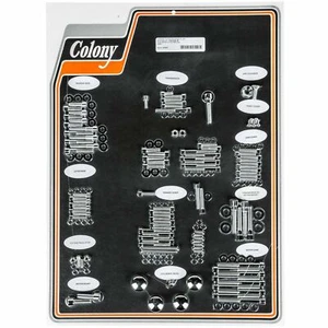 SHOW BIKE HARDWARE KIT (Polished) Fits: Harley Softail Twin Cam '00-06 . 1018-P - Foto 1 di 2