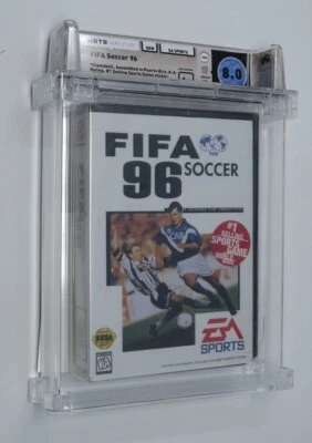 FIFA Soccer '96 Sega Genesis Factory Sealed Video Game Wata Graded 8.0 A+ Seal - Image 1 of 4