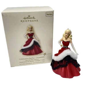 2007 Hallmark Keepsake Celebration Barbie Ornament Special Edition 8th In Series - Picture 1 of 9