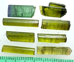 Beautiful Green Color Tourmaline Crystal Type Very Nice Quality 36 Carats - Picture 1 of 4