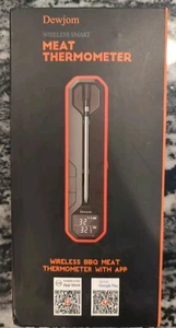 Dewjom Wireless Meat Thermometer Digital Cooking Thermometer w/App, Open Box - Picture 1 of 7