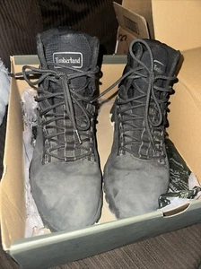 Timberland TBL Edge Black Nubuck waterproof boot size 11.5 (US) - Picture 1 of 10
