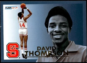 2013-14 Fleer Retro #10 David Thompson '92-93 Fleer Final Four Stars E1 - Imagen 1 de 2