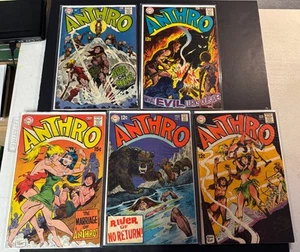 ANTHRO #s 2-5, 6 X5 set HOWIE POST 1968/69 DC Comics HTF Beautiful Color - Picture 1 of 24