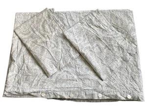 Restoration Hardware Full Duvet Cover 90x64” w/ 2 Standard Shams - Picture 1 of 5