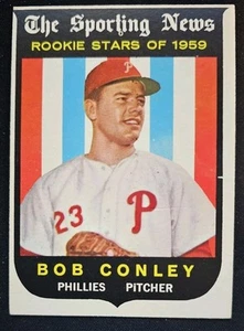 1959 Topps #121 Bob Conley Philadelphia Phillies - RC - Picture 1 of 2