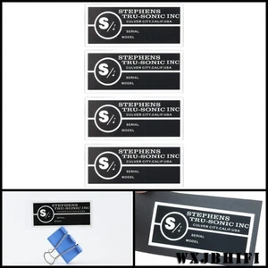 Stephens Trusonic Lautsprecher wasserdicht Aufkleber Logo Badge 77 mm (3,03") x 34 mm (1,33") - Bild 1 von 11