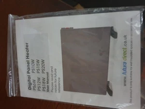 Futura FCV1500 Digital Panel Electric Heater Standing Wall Mount - Picture 1 of 5