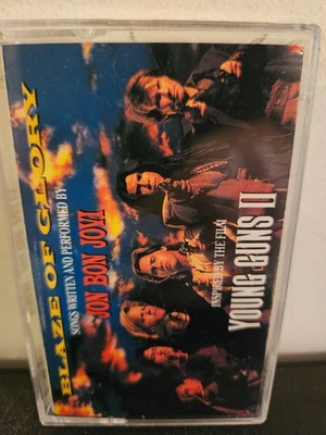 JON BON JOVI Blaze Of Glory / Young Guns II Soundtrack 1990 CASSETTE TAPE - Image 1 of 4