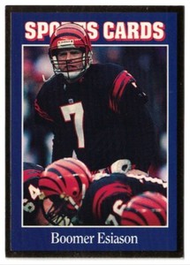 1992 Alan Kaye's Sports Cards News Magazine #105 Boomer Esiason