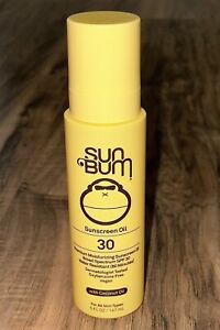 🌞 Sun Bum Premium Moisturizing Sunscreen Oil SPF 30 Coconut Oil 5oz Summer Sun