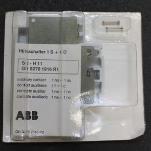 ABB 4 Stück Hilfsschalter GH S 270 1916 R1 Originalverpackt 1S + 1Ö - Picture 1 of 8