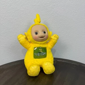 Vintage 2003 Teletubbies Lala Yellow Plush Doll Toy 100% Cotton - Picture 1 of 9