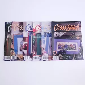 Tablas de colores vintage de punto de cruz 1996-1998 para el amor de la cruz - Imagen 1 de 8