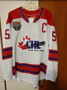 Denton Mateychuk 2022 CHL Kitchener Signed Game Jersey Columbus Blue Jackets - Picture 1 of 15
