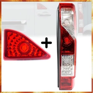 RENAULT MASTER OPEL MOVANO B NV400 2010- LAMPE FEU STOP ARRIERE DROIT+3 éme feux - Imagen 1 de 8