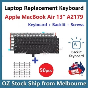Backlit Keyboard For Apple MacBook Air Retina 13" inch 2020 A2179 US - Picture 1 of 15