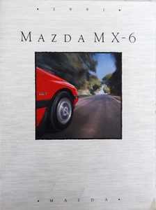 1991 Mazda MX-6 Brochure - Picture 1 of 9