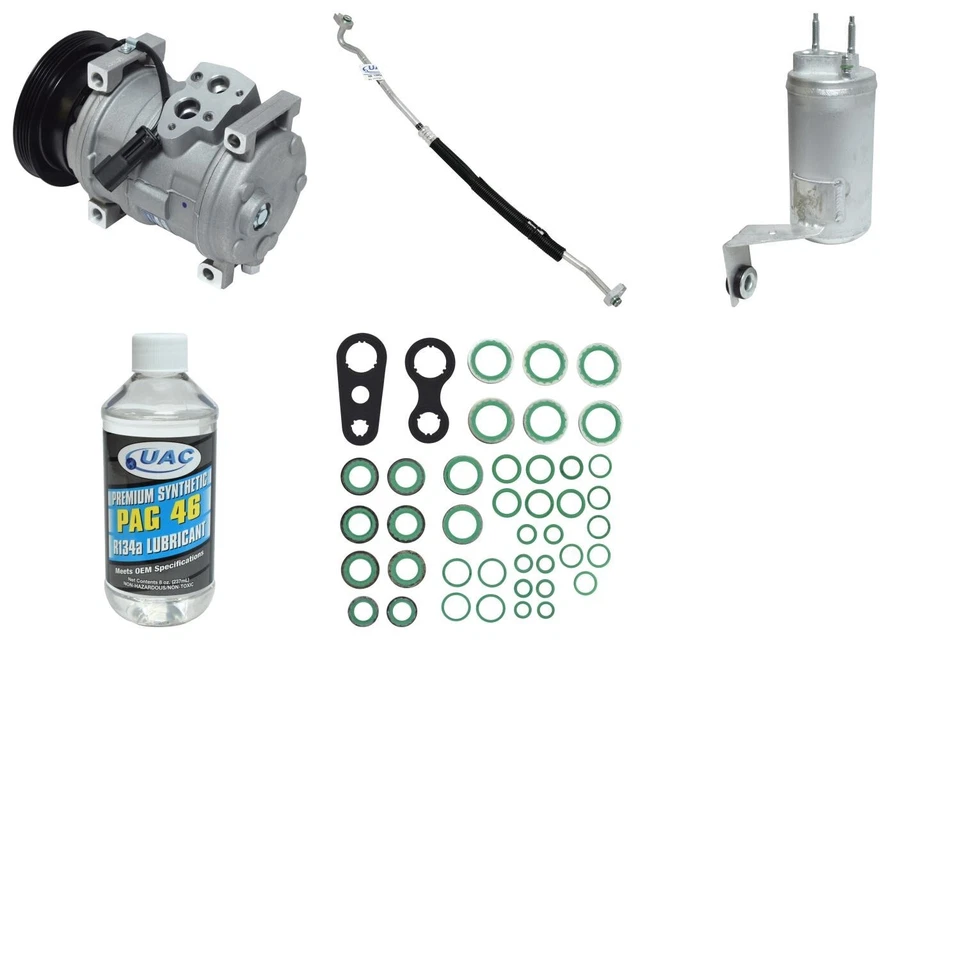 Kit de compresor de aire acondicionado UAC para Chrysler PT Cruiser 2002-2003 Foto 1 de 1