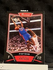 2008-09 Bowman Detroit Pistons Basketball Card #45 Tayshaun Prince NBA