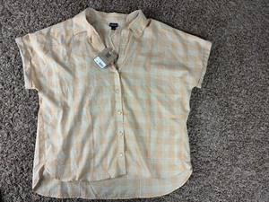 Patagonia leichtes A/C Button-Down Kragenhemd 52960 Damengröße Large - Bild 1 von 6