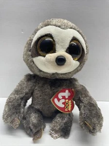 TY Beanie Boos 6" DANGLER Sloth Plush Stuffed Animal with MWMTs Heart Tags B4 - Picture 1 of 7