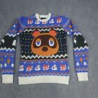 Nintendo Animal Crossing Sweater adult small Sleepy Bear Long Sleeve