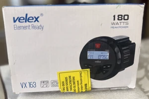 Reproductor de medios marinos Velex Element VX 163 180 VATIOS con Bluetooth. NUEVO - Imagen 1 de 12