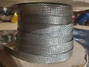 Dearborn 91232 Manicotto piatto in rame stagnato intrecciato da 3/8 pollici (10 piedi per) - Foto 1 di 1