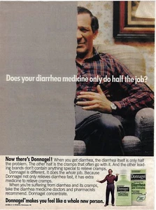 A H Robins 1986 Print Ad -Donnegal- diarrhea medicine 1980s Ad Rare! - Picture 1 of 1