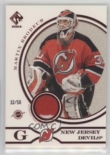 2003-04 Pacific Private Stock Reserve Red /50 Martin Brodeur #178 HOF