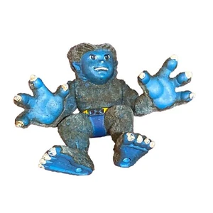 Marvel Super Hero Squad BLUE BEAST Furry Fur Fuzzy from Apocalypse Set PLAY WEAR - Bild 1 von 6