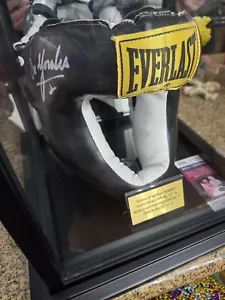 Everlast Pro Boxing Headgear Signed by Erik Morales, Marco Barrera, Julio Chavez - Picture 1 of 5