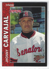 1998 Harrisburg Senators (Double-A Montreal Expos) Jhonny Carvajal