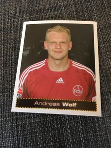 PANINI BUNDESLIGA 2007/2008 FIGURE NR 372 MINT NEWSSTAND ANDREAS WOLF