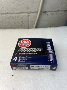 Set of 4 NGK 5464 Spark Plugs BKR5EIX-11 - Picture 1 of 2