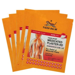 10 x 2 pcs Patch Tiger Balm Plaster RD Relief Warm Pain 10cm x 14cm Healthcare - Picture 1 of 4